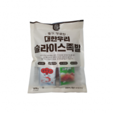 국산 슬라이스 오미자 족발 세트 375g (소스2종)포함 ×2팩